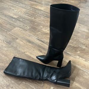 Steve Madden Black Ankle Boots